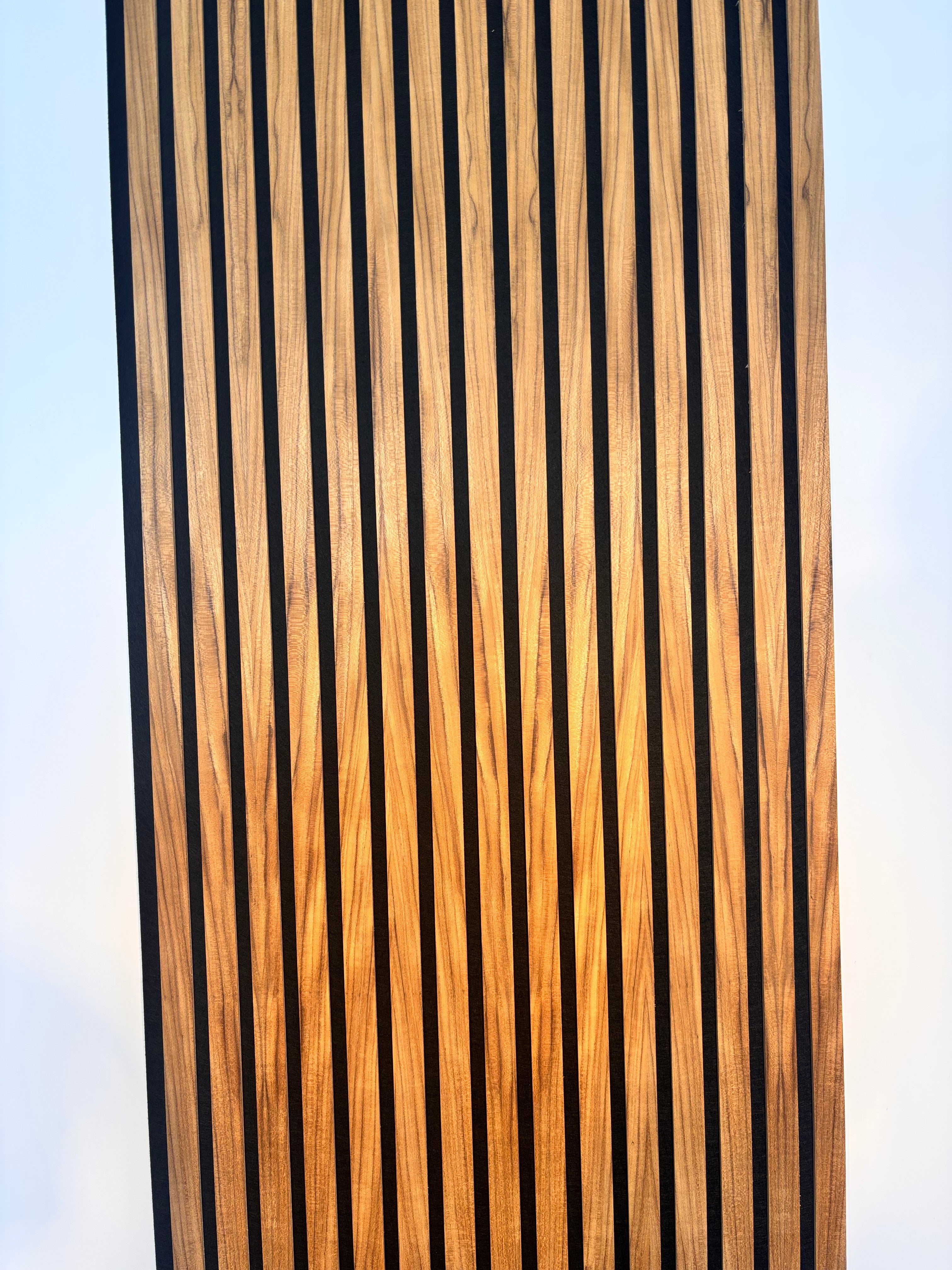 Udendørs og vådrums Akustikpanel - Teak