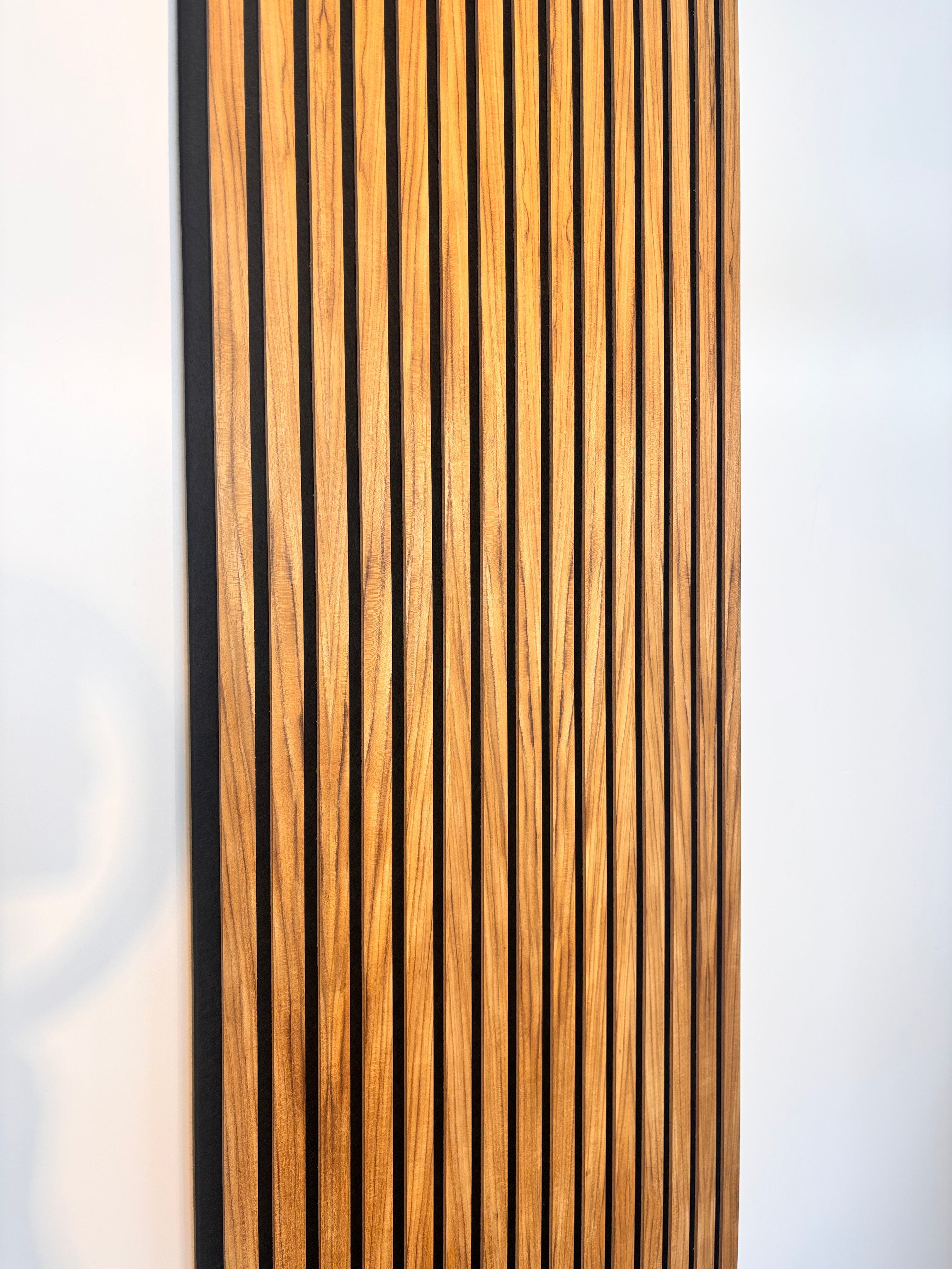 Udendørs og vådrums Akustikpanel - Teak
