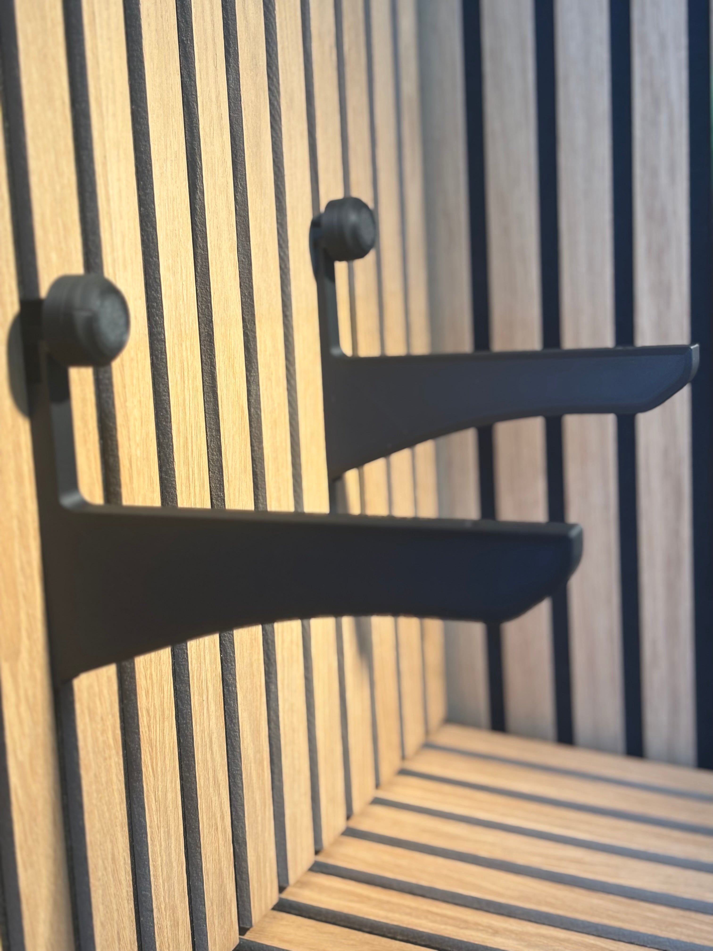 Regalhalter für Akustikpaneele