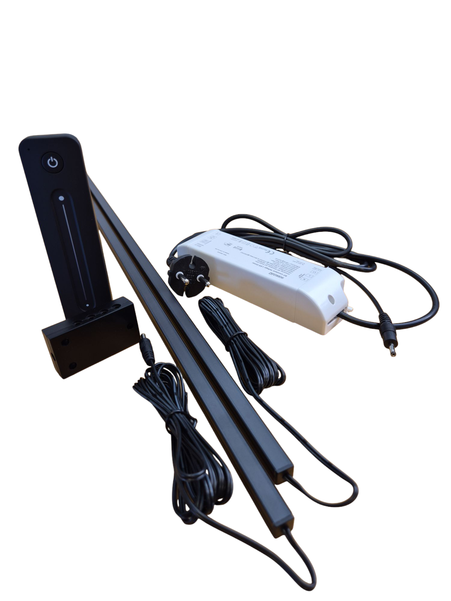 LED-Lichtset für Akustikpaneele – 2 x 60 cm dimmbare LED-Leisten