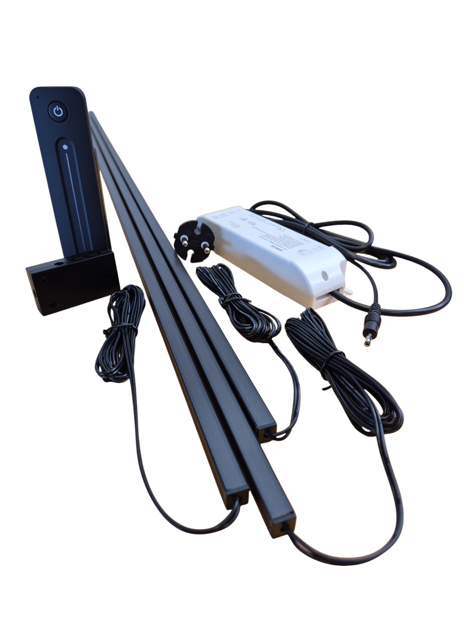LED-Lichtset für Akustikpaneele – 3 x 120 cm dimmbare LED-Leisten