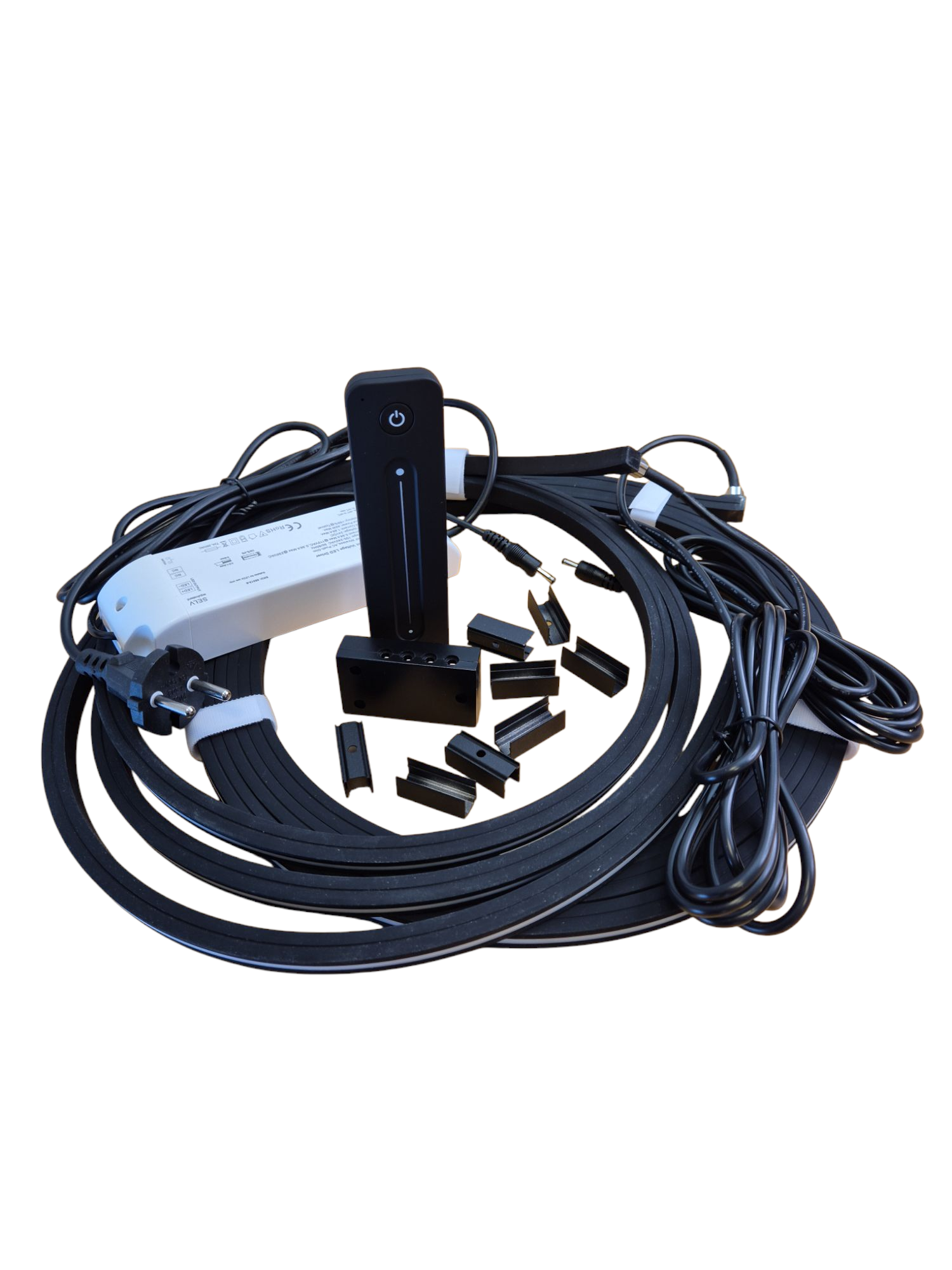 LED-Lichtset für Akustikpaneele – 2 x Flex Clip-Selbst LED-Leisten (dimmbar)