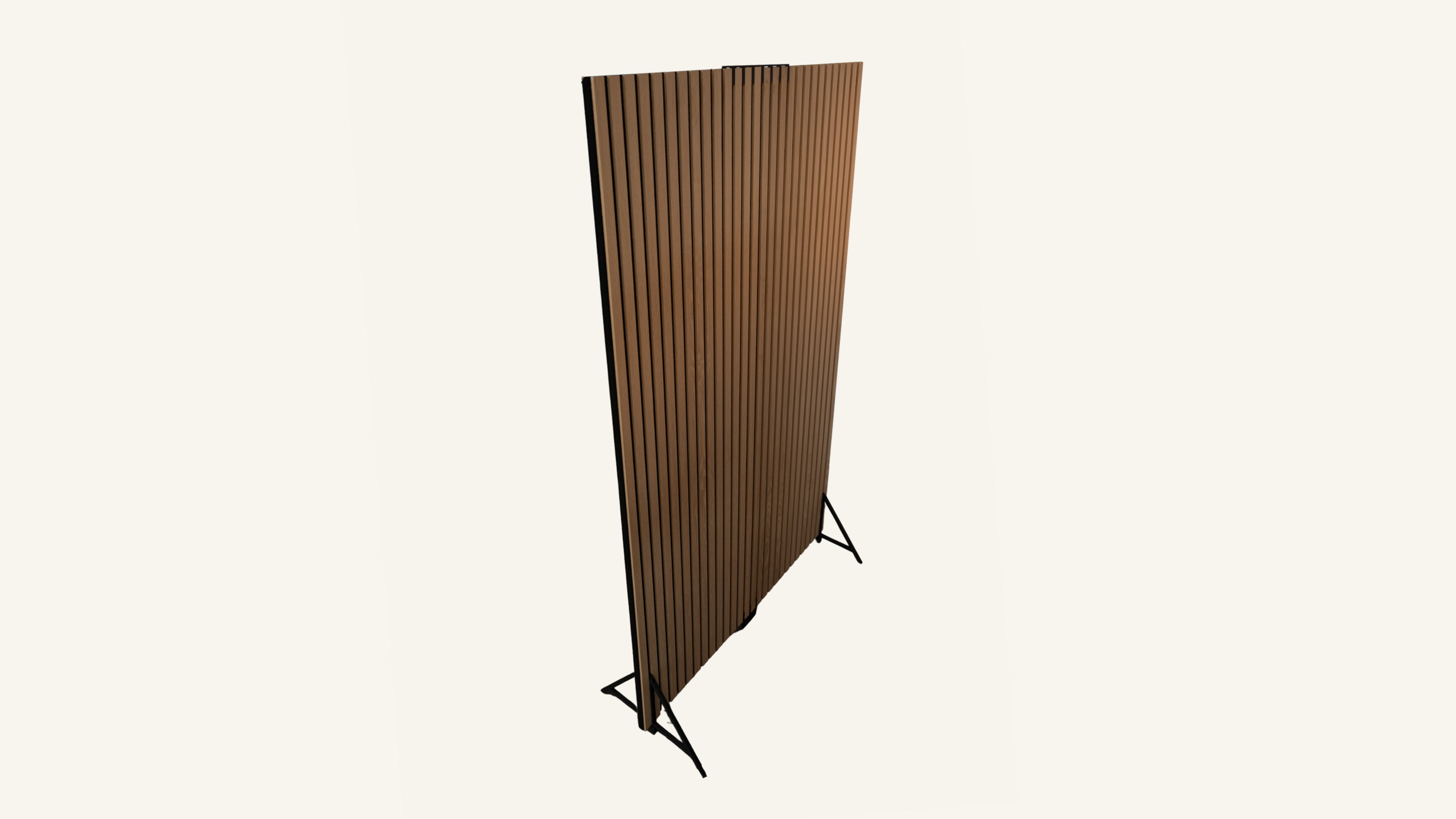 Trennwand aus Eiche – 125x120 cm